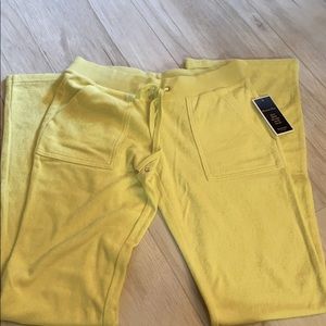 BNWT Juicy Couture terry tracksuit pants size XS